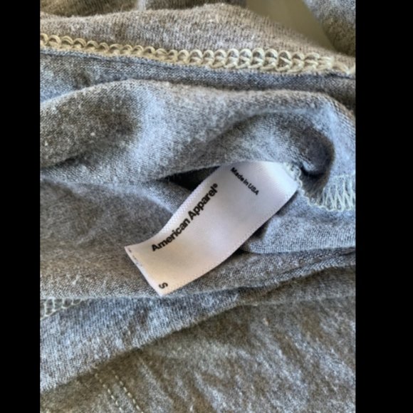 Americqn Apparel Gray Long Sleeve - Picture 3 of 3